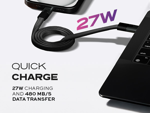 magstack statik magtame anti-tangle tangle-free magnetic flat foiled charging cable usb-c usb c usbc