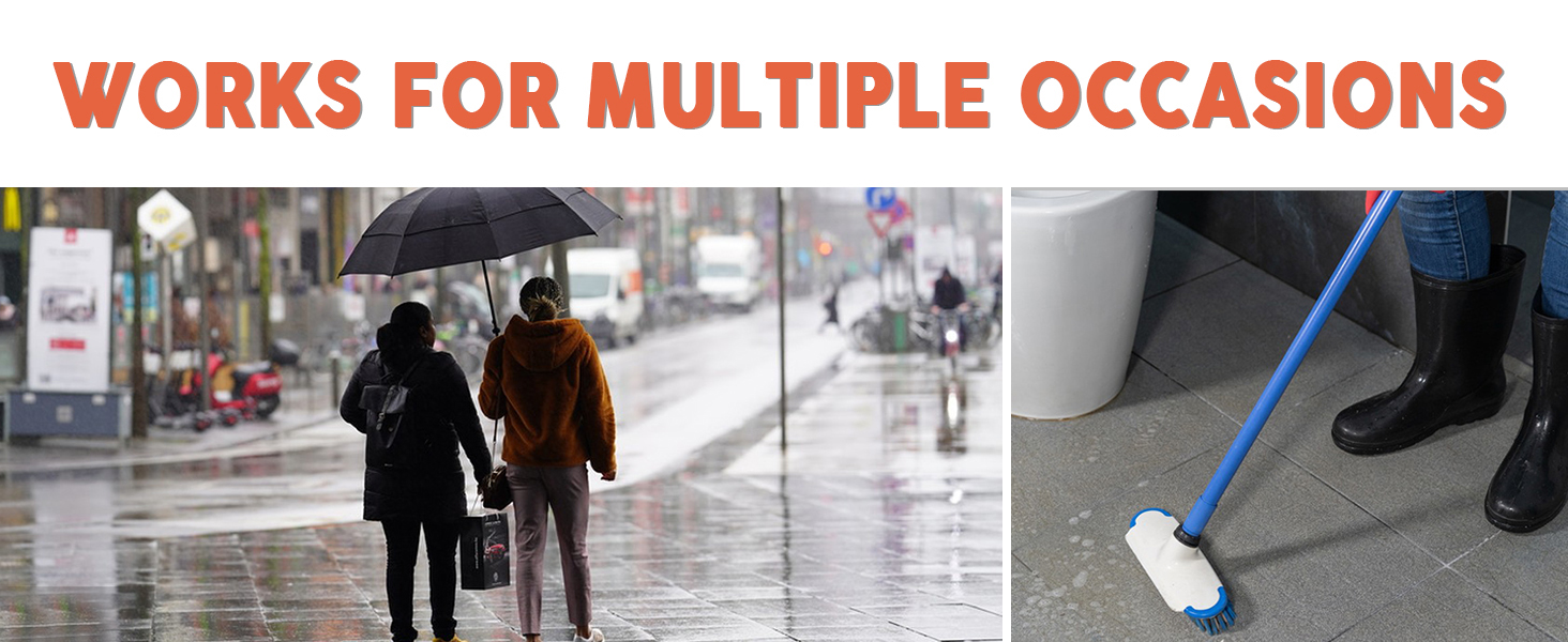 rain shoe covers for multiple occasions