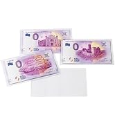 LIGHTHOUSE - Clear Top-Loading Currency Sleeve for Banknotes up to 5 1/2" x 3 1/8" - Pack of 50 (...