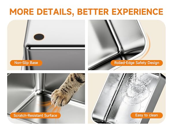 MORE DETAILS, BETTER EXPERIENCE