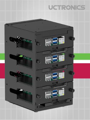 Support 4 ssd and 4 Pi