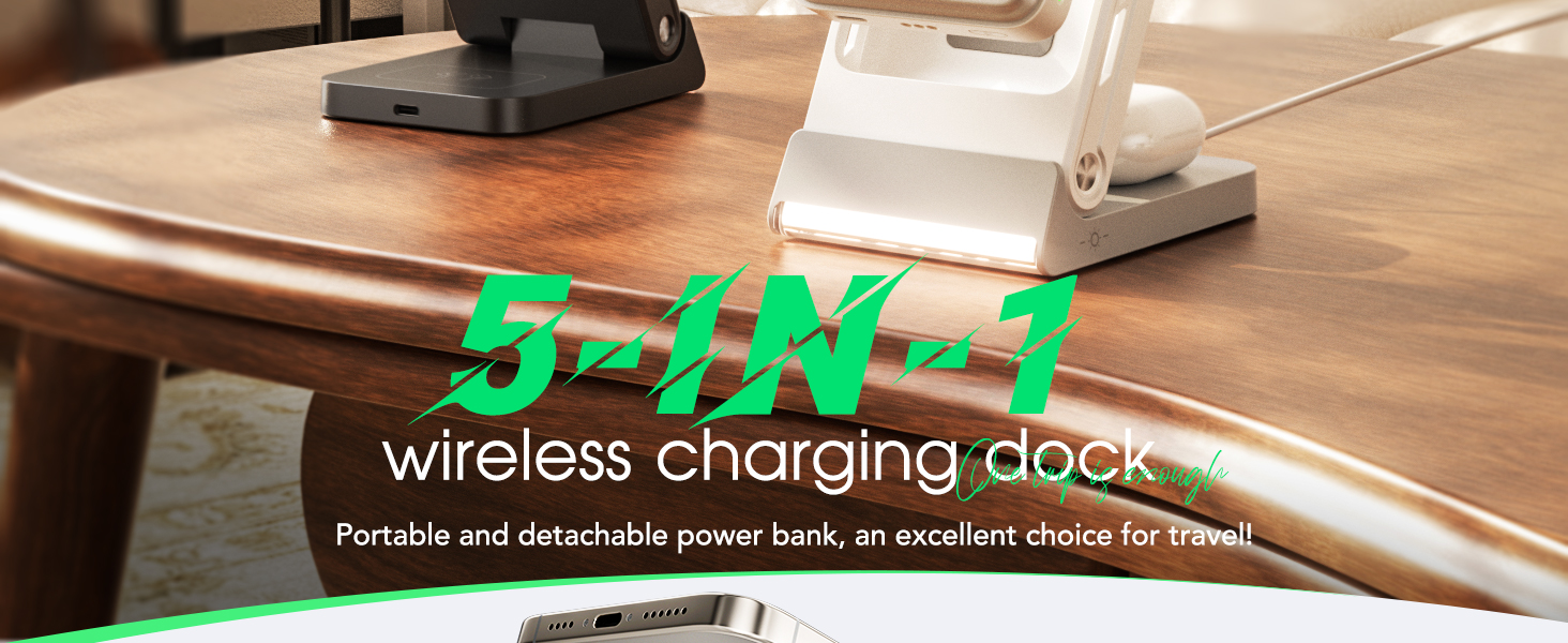 Magnetic Power Bank with MagSafe,