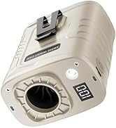 KIBEE Portable Waist Fan with LED Light, 5 Speeds 12500RPM Strong Airflow, Personal Clip Belt Fan...