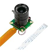 Arducam Raspberry Pi HQ Camera, 12.3MP IMX477 Camera Module with CS-Mount Lens, Automatic IR-Cut ...