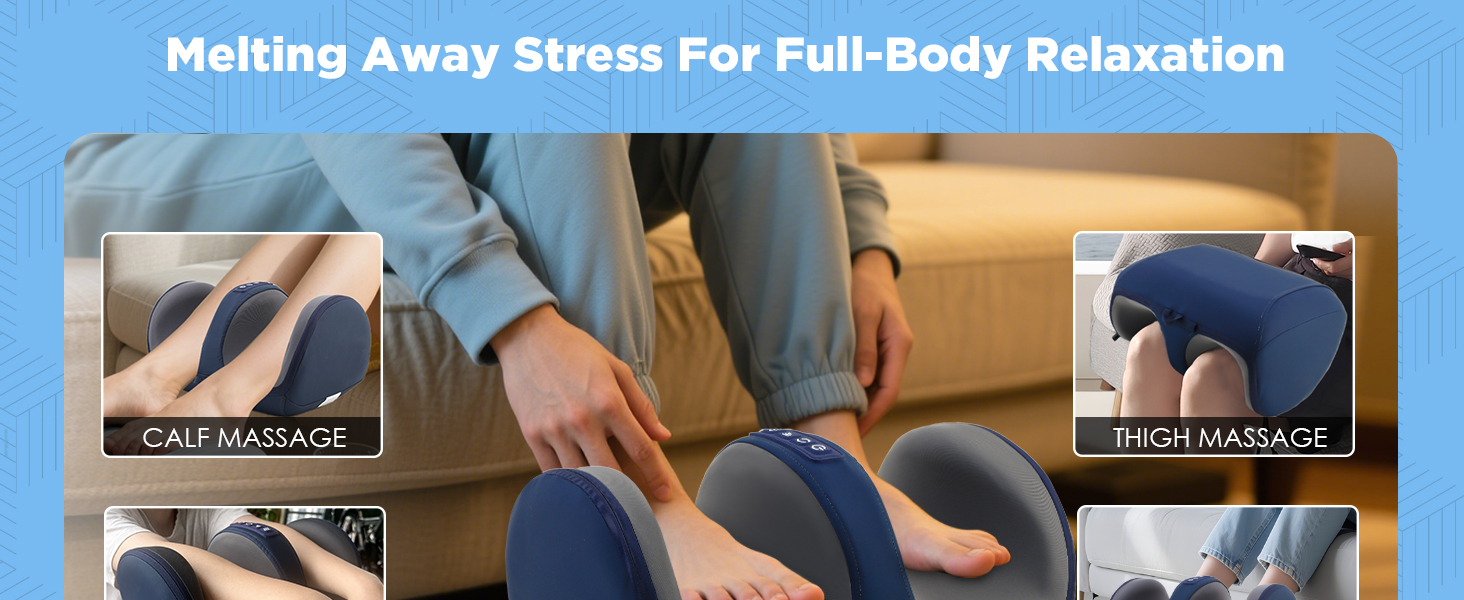 calf massager for circulation and pain