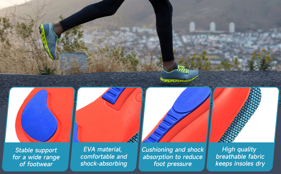 Comfortable and Shock Absorbing