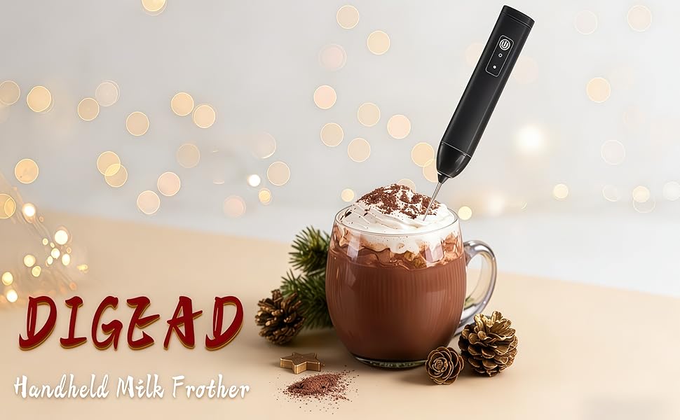 Mini Handheld Milk Frother Wand