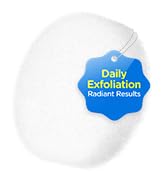 HartFelt Round Face Scrubber for Women | Reusable Facial Sponges for Daily Cleansing | Facial Exf...