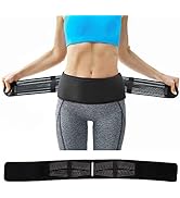 Pelvic Waist Belt, Adjustable Sacroiliac Joint Support, Elastic Pelvis Hip Belt, Correction Suppo...