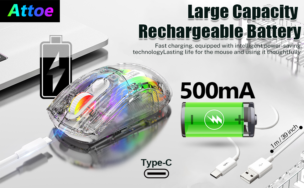 Large Capacity Rechargeble Battery