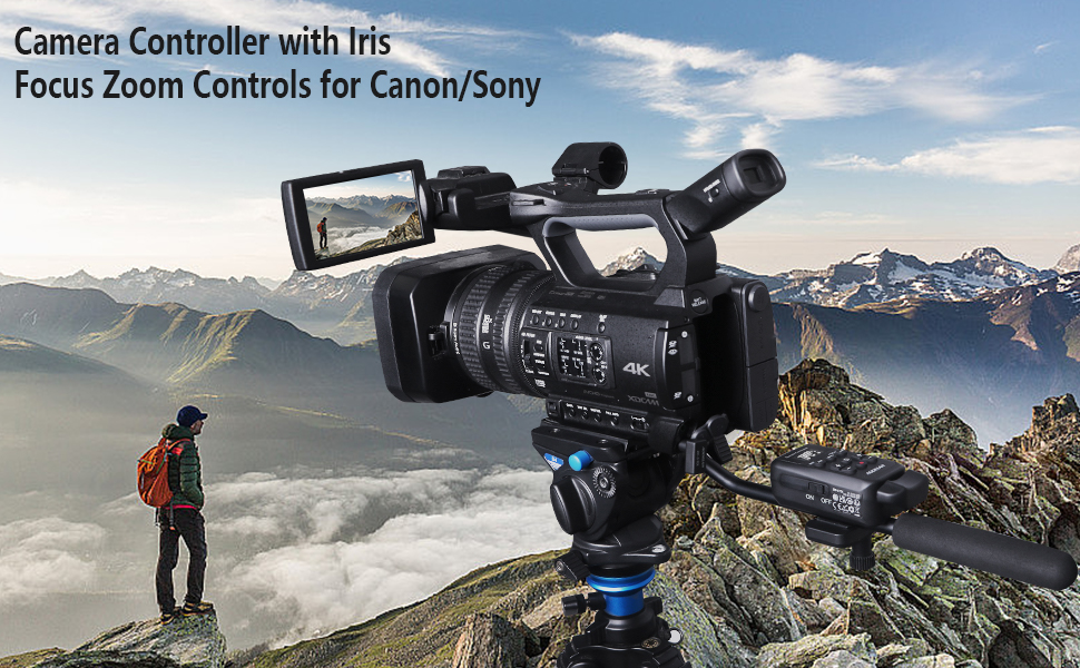 Lens Zoom Focus Iris Camera Control