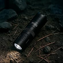 Mini Flashlight with magnet function. Best EDC, Easy to use with snap off flashlight