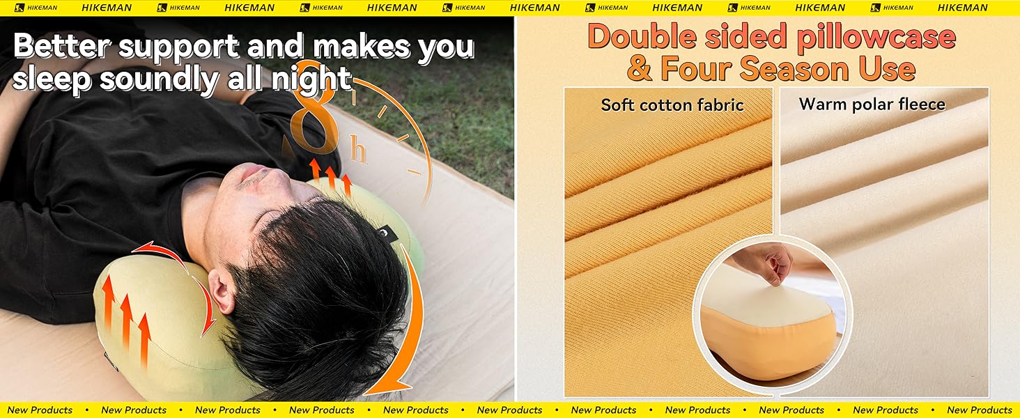 Camping Memory Foam Pillow