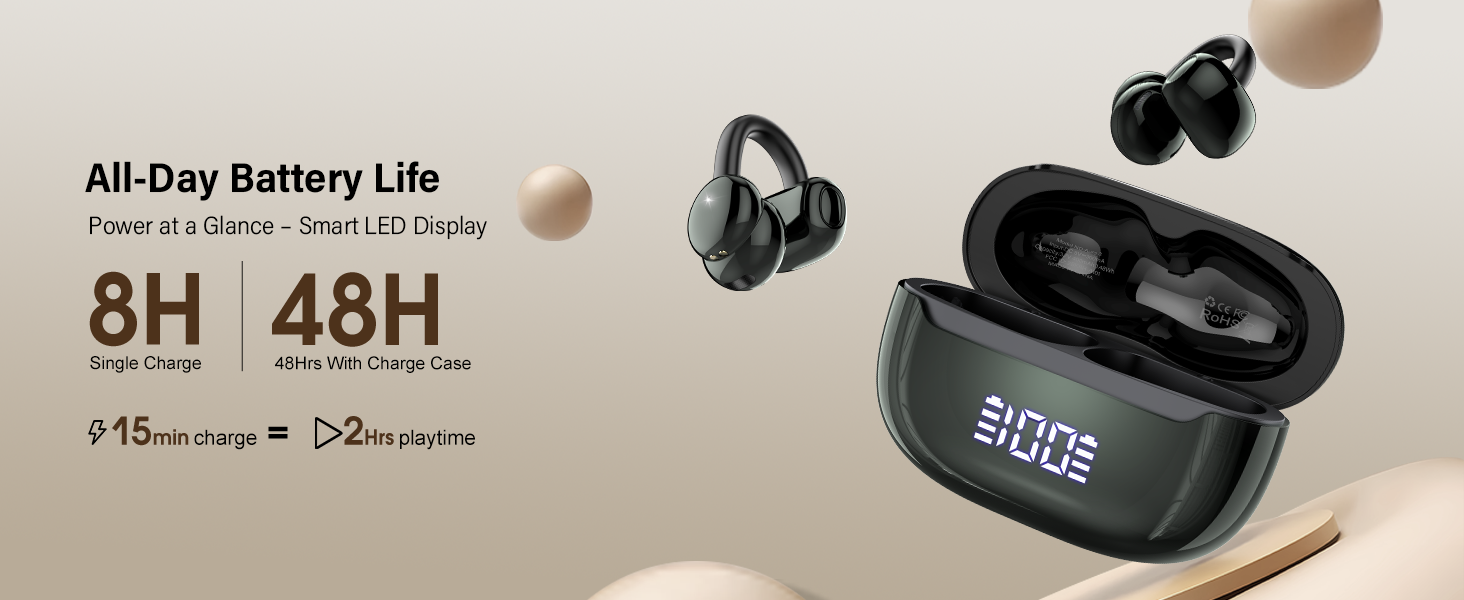 open earbuds