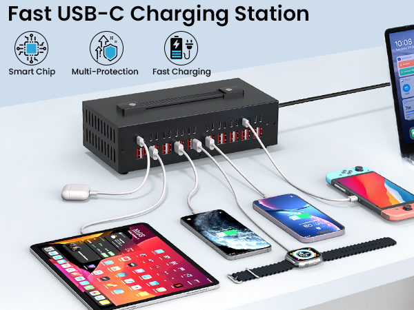 charging station for multiple devices