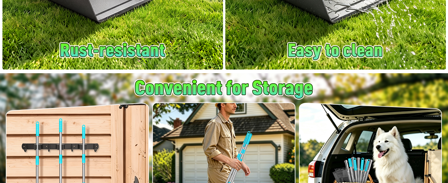 rakes for lawns heavy duty