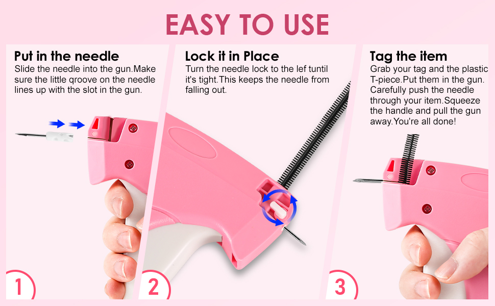 Stitch Gun for Clothes Mini Tagging Gun for Clothing