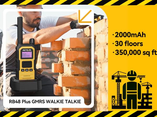 IP67 waterproof 2 way radio