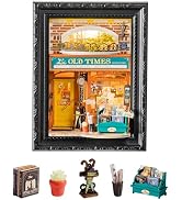 Rolife DIY Miniature House Kit Creative Frame 3D Wall-Mountable Dollhouse Mini Room Building Set ...