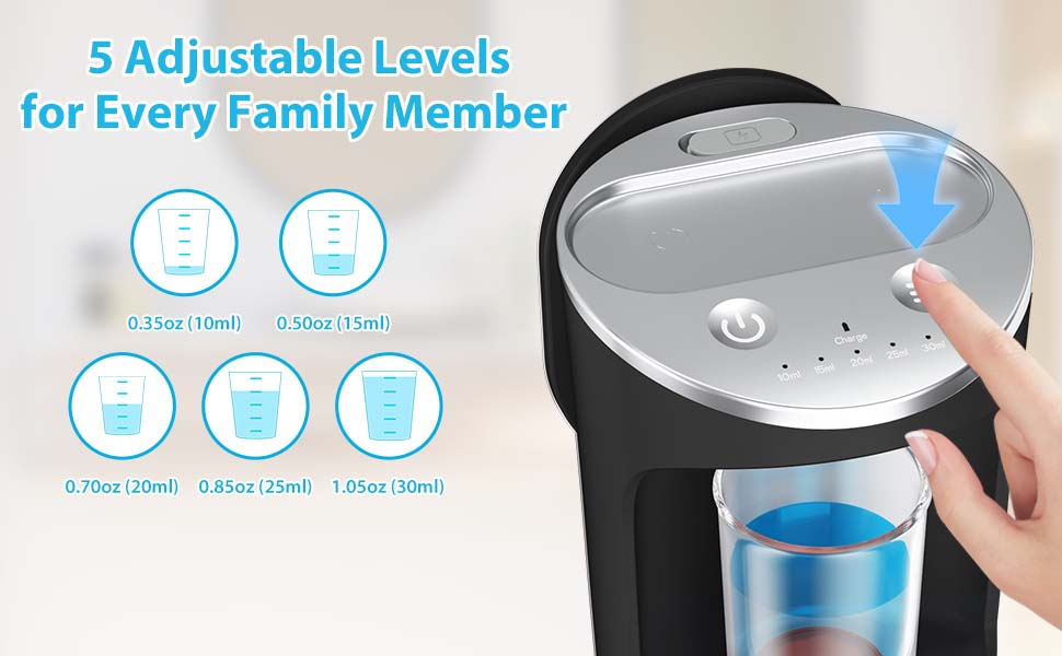 Automatic Mouthwash Dispenser for Bathroom