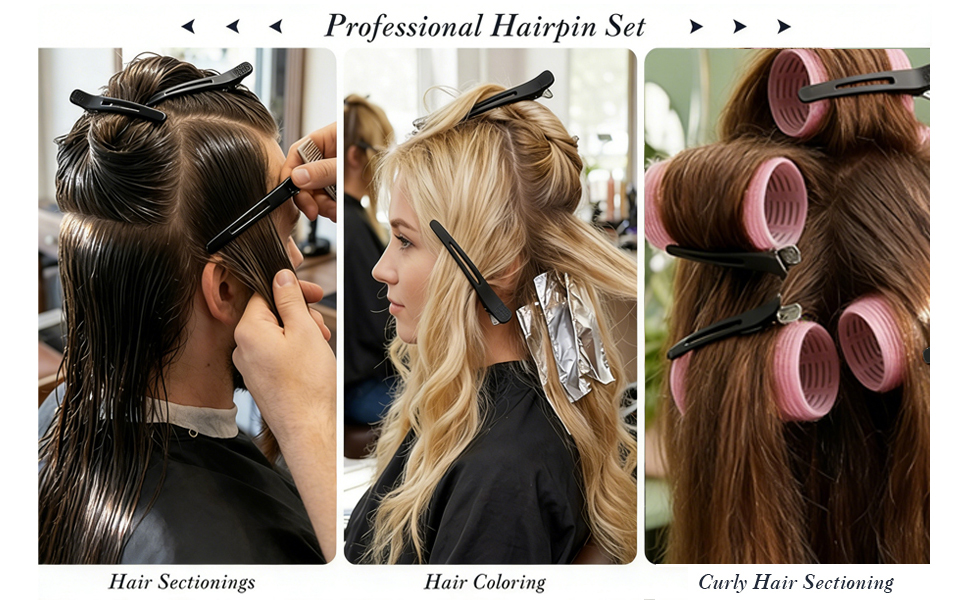hair sectioning clips