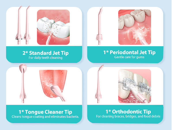 Selección de dientes dentales Flosser de agua COSLUS Water Dental Flosser Teeth Pick
