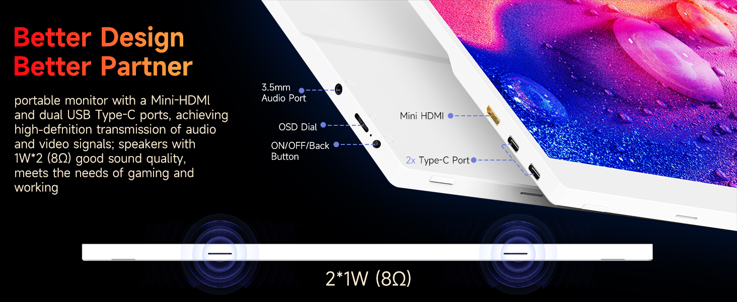 portable monitor,portable monitor for laptop,portable gaming monitor,15.6inch portable monitor