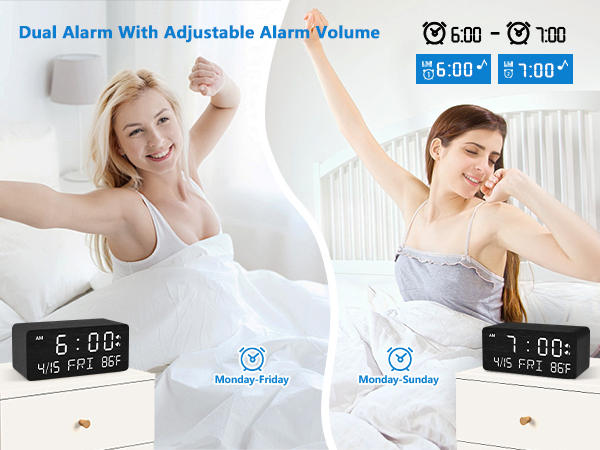 dual alarm clock