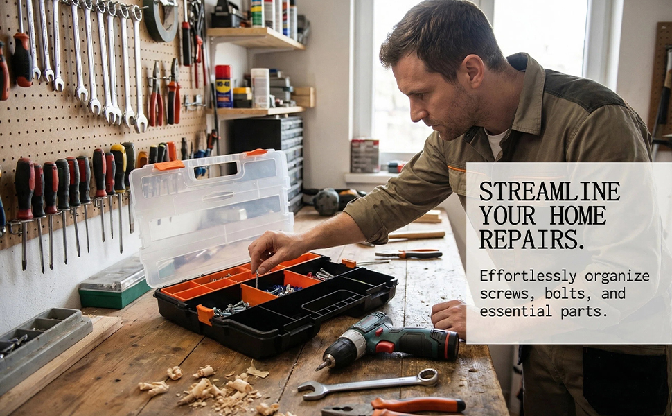 It can store all kinds of parts you need.
