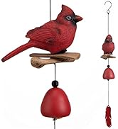 Gardenvy Cardinal Bird Wind Chime, Cardinal Gifts for Glory Mother’s Love Gift, Bird Bell Chimes ...
