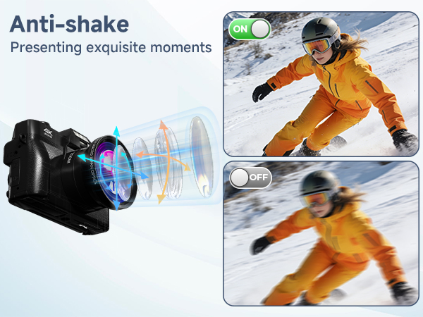 digital camera with anti-shake,black digital camera