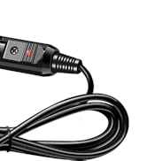 Range Tour Cigarette Lighter Extension Cord, 12V-24V Cigarette Lighter Socket Extension Cable 1.8...