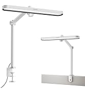 Honeywell 05B02 LED Desk Lamp with Clamp, Task Lamp for Home Office | Sunturalux Natural Daylight...