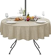 nature linen table cloth