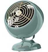 Vornado VFAN Mini Classic Personal Vintage Air Circulator Fan, Green
