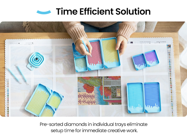 diamond painting tray tools