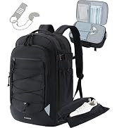BAGSMART Carry On Travel Backpack, 17.3 Inch Large Travel backpack Carry On Flight Approved, Anti...