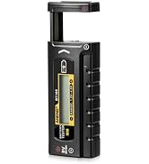 Digital Battery Tester, Universal Battery Checker with LCD for AA/AAA/C/D/9V/Button Cells