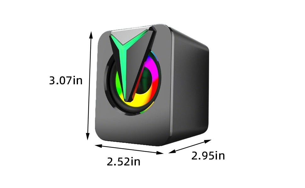 RGB Computer Speakers with Bluetooth 5.0