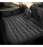 AmFor Car Air Mattress Bed,Removable Camping Mattress for Car Back Seat,Portable Car Bed,Travel C...