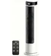 MORENTO Space Heater for Indoor Use, 1500W Ceramic Fast Heat, Electric Space Heater for Large Roo...