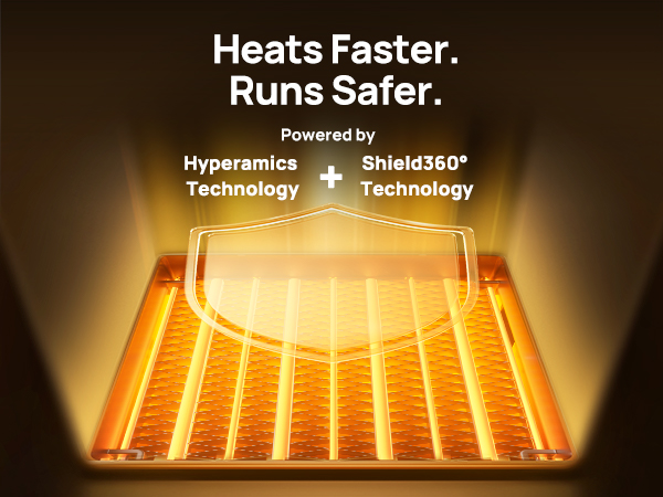 heats faster runs safer
