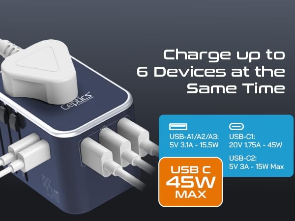 international adapter, european plug adapter, international plug adapter