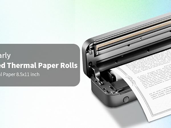 thermal paper roll 8.5x11 inch