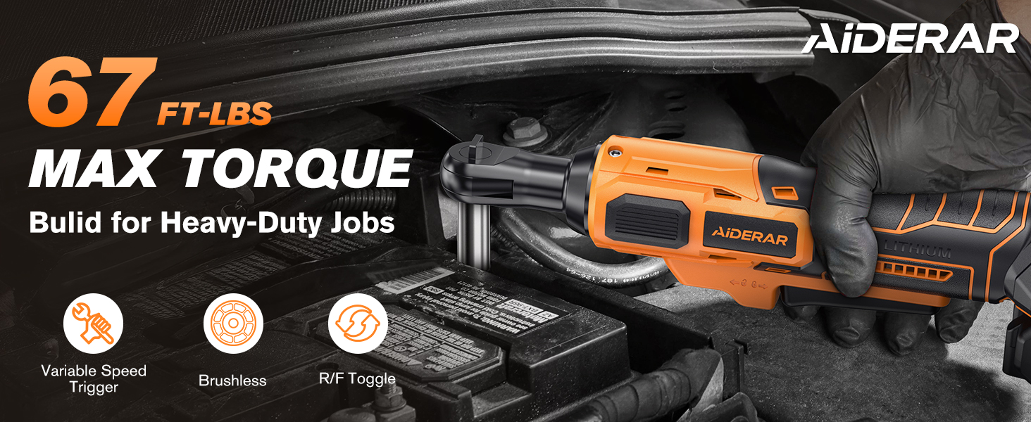 extended cordless ratchet wrench