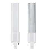 Bonlux 2-Pack 6W LED PL Retrofit Lamp G23 2-Pin Base 13W CFL/Compact Fluorescent Lamp Replacement...