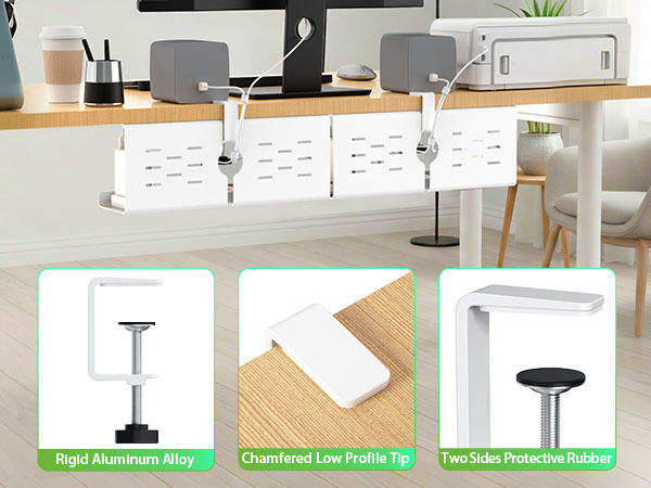 White Cable Management Tray-6