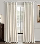 Pinch Pleated Semi Sheer Curtains