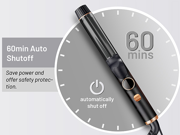 60 minutes auto shutoff