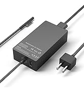 65W Surface Pro Charger Replacement for Microsoft Surface Laptop 2 3, Surface Pro X 9 8 7 6 5 4 3...